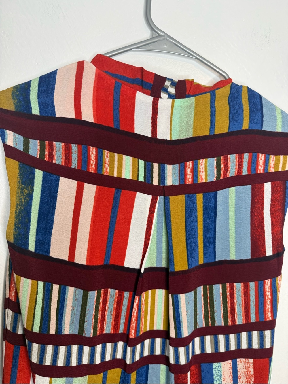 Maeve Anthropologie Multicolor Striped Shift Dress Size 0 - Picture 6 of 14